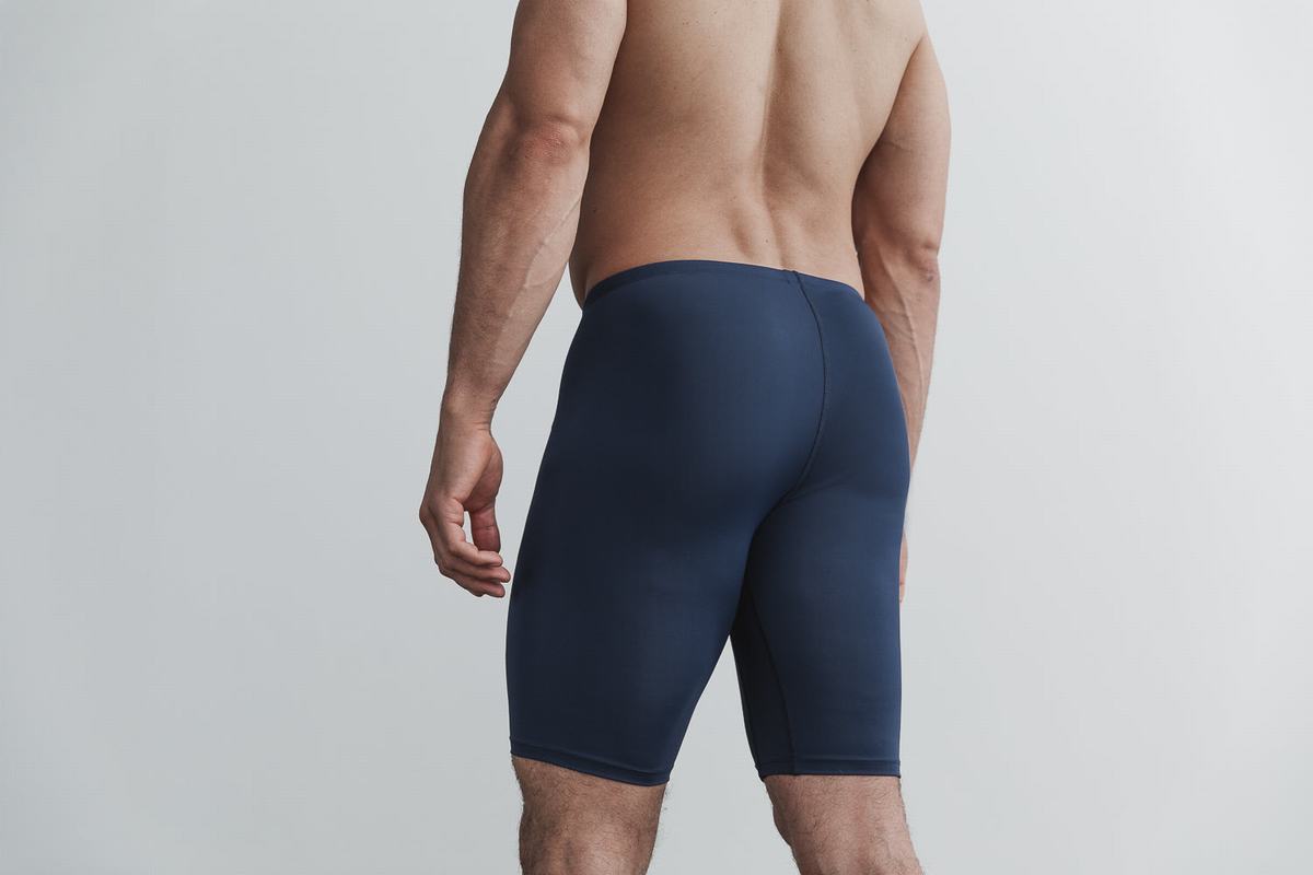 Nobull Swim Jammer Men's Swim Navy | Australia (MS6802)